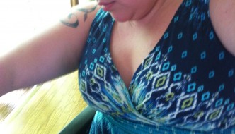 A less frumpy Jenn - yay!