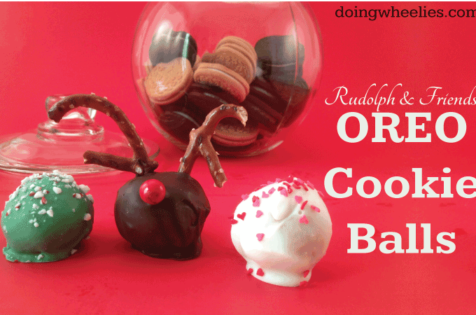 OREO Cookie Balls Inspired by Rudolph & Friends