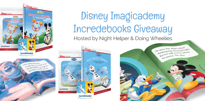Incredebooks Disney Edition Giveaway